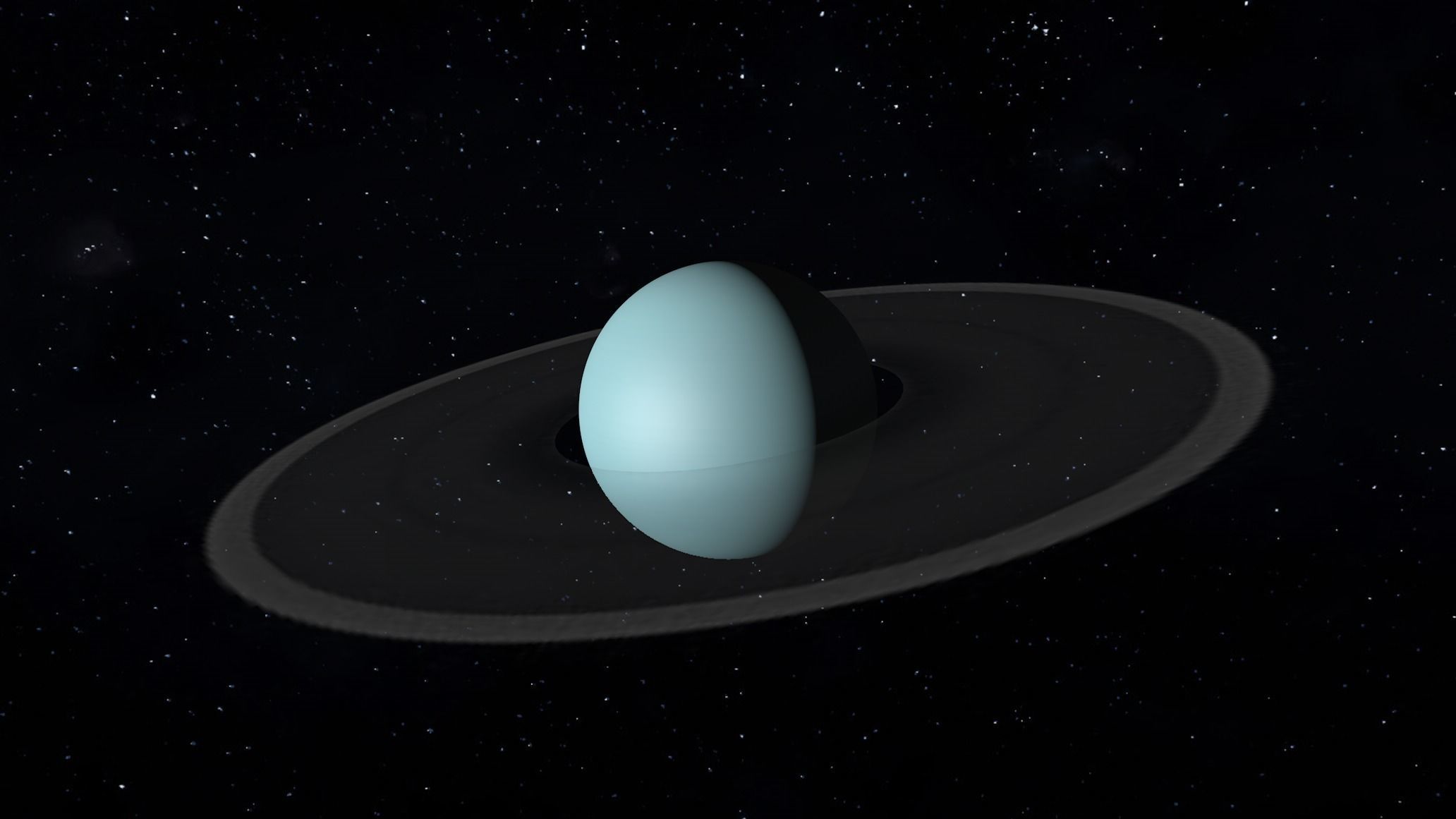 Realistic Solar System Model built to scale 3D model_12