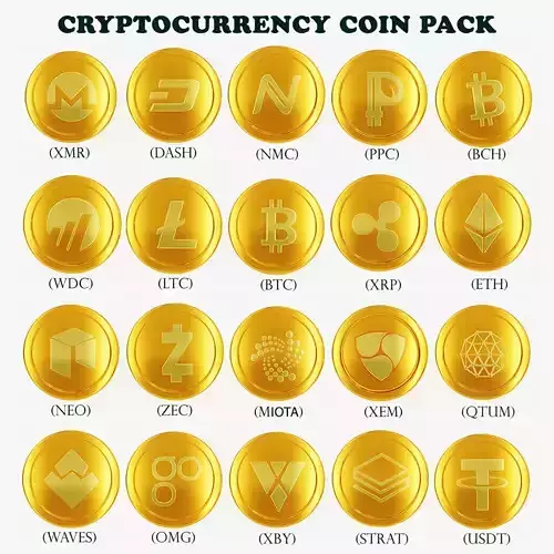Cryptocurrency Coin Pack