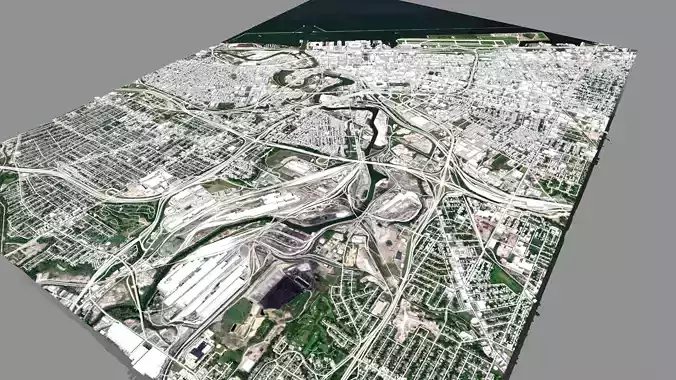 Cityscape Cleveland USA