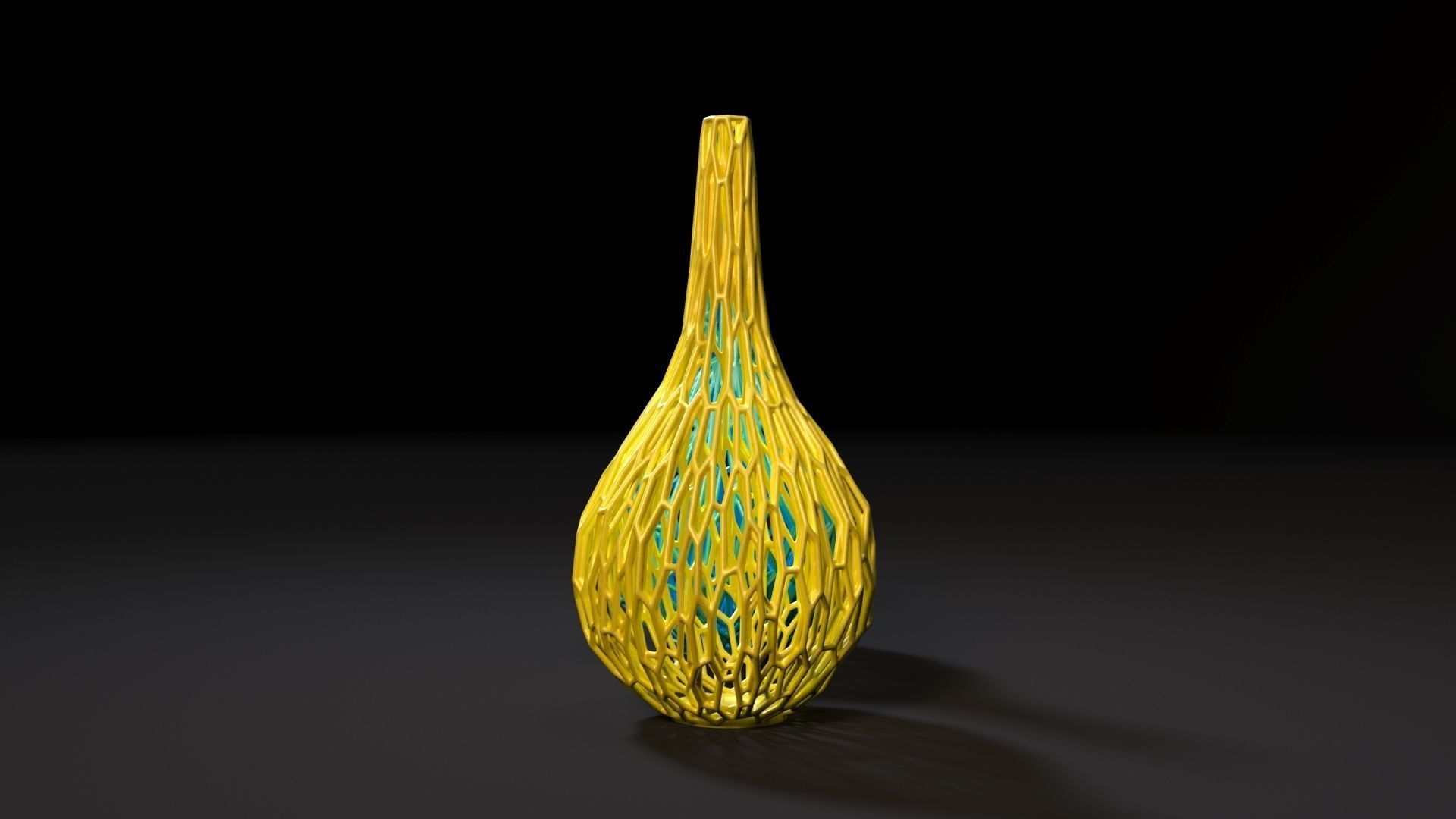Set of decorative vases 3D print model_28