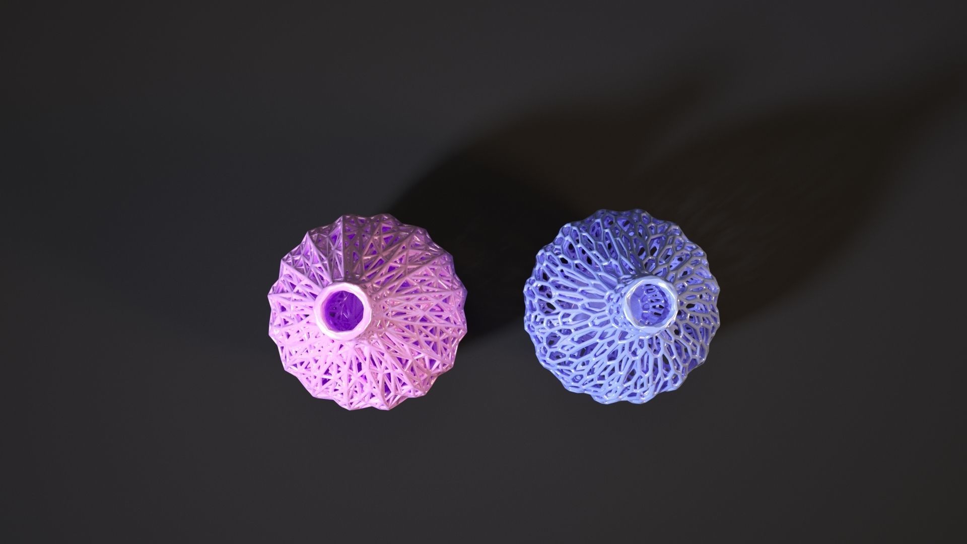 Set of decorative vases 3D print model_55