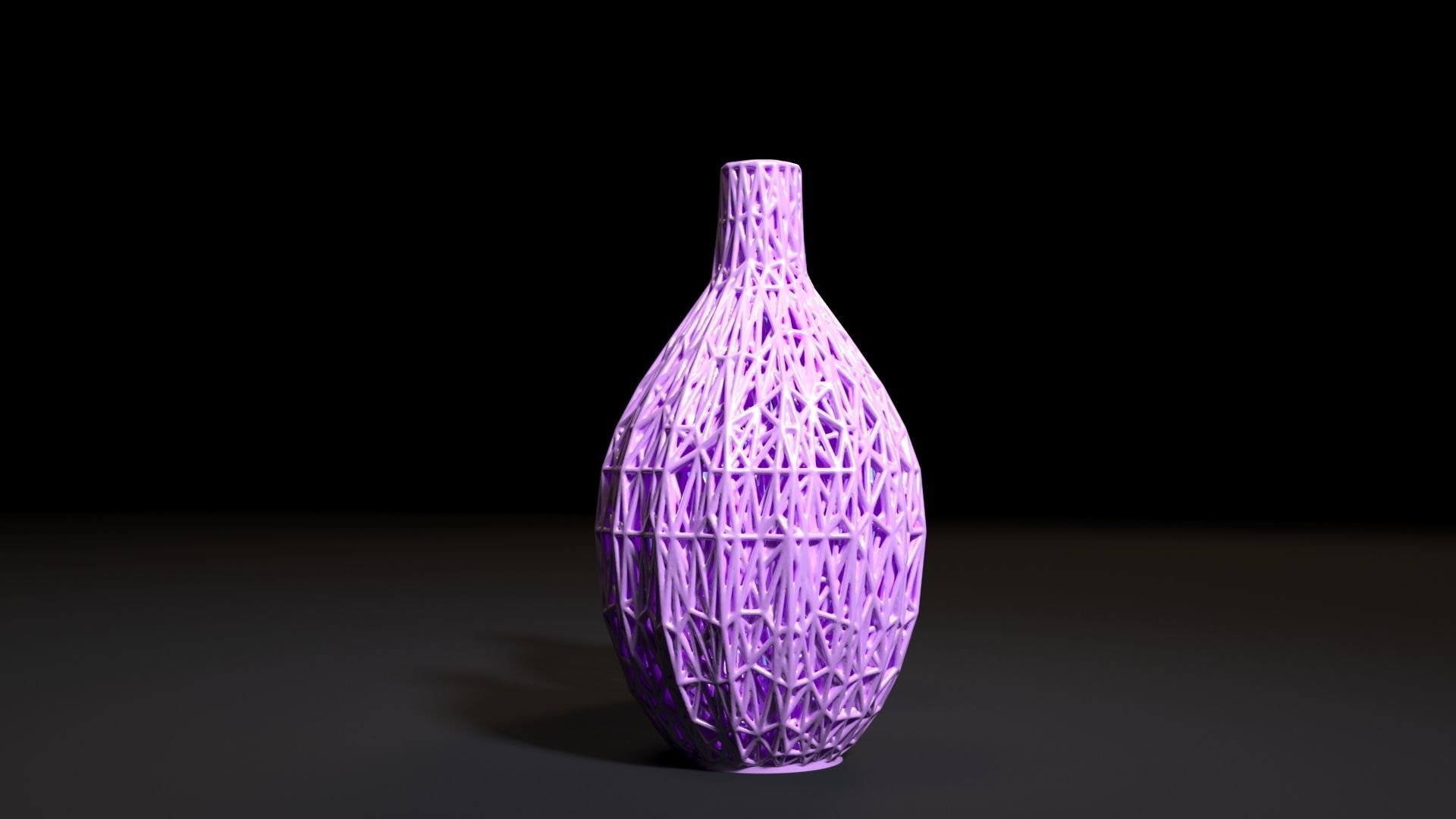 Set of decorative vases 3D print model_52