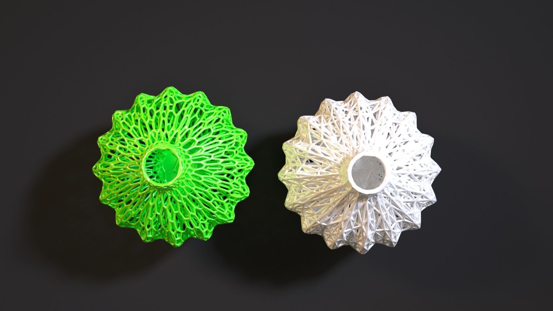 Set of decorative vases 3D print model_25