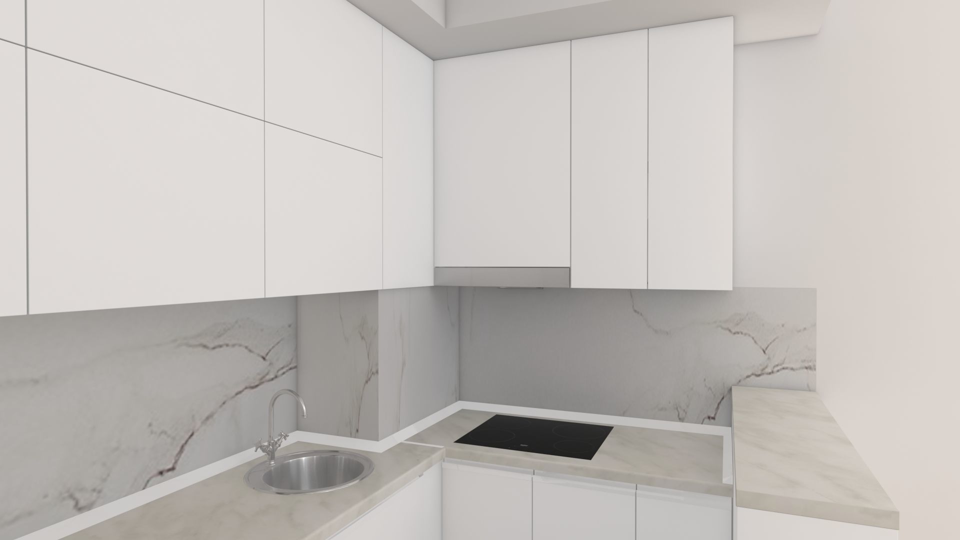 Modern Kitchen  2 3D model_4