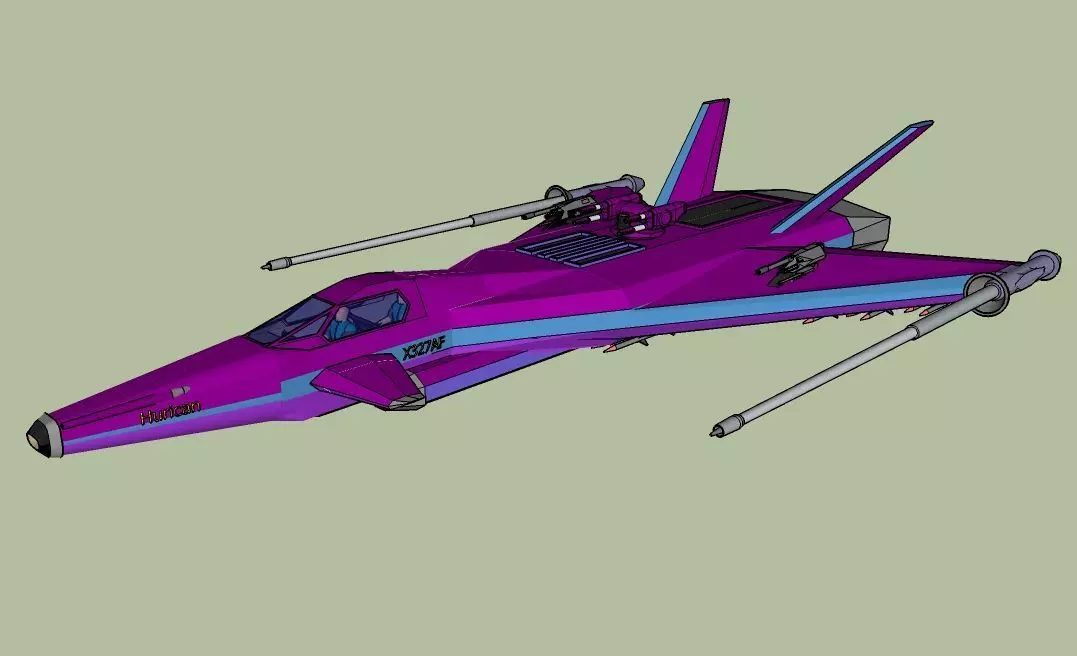 X327AT Hurricane Free 3D model