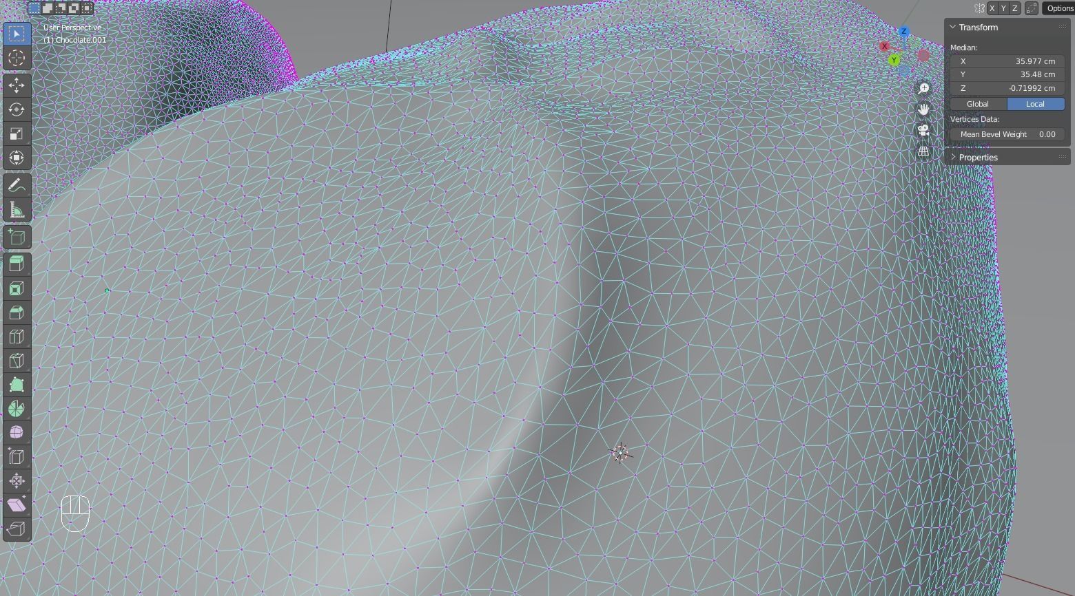 Bite-Size Snickers Chocolate Bar Low-poly 3D model_7