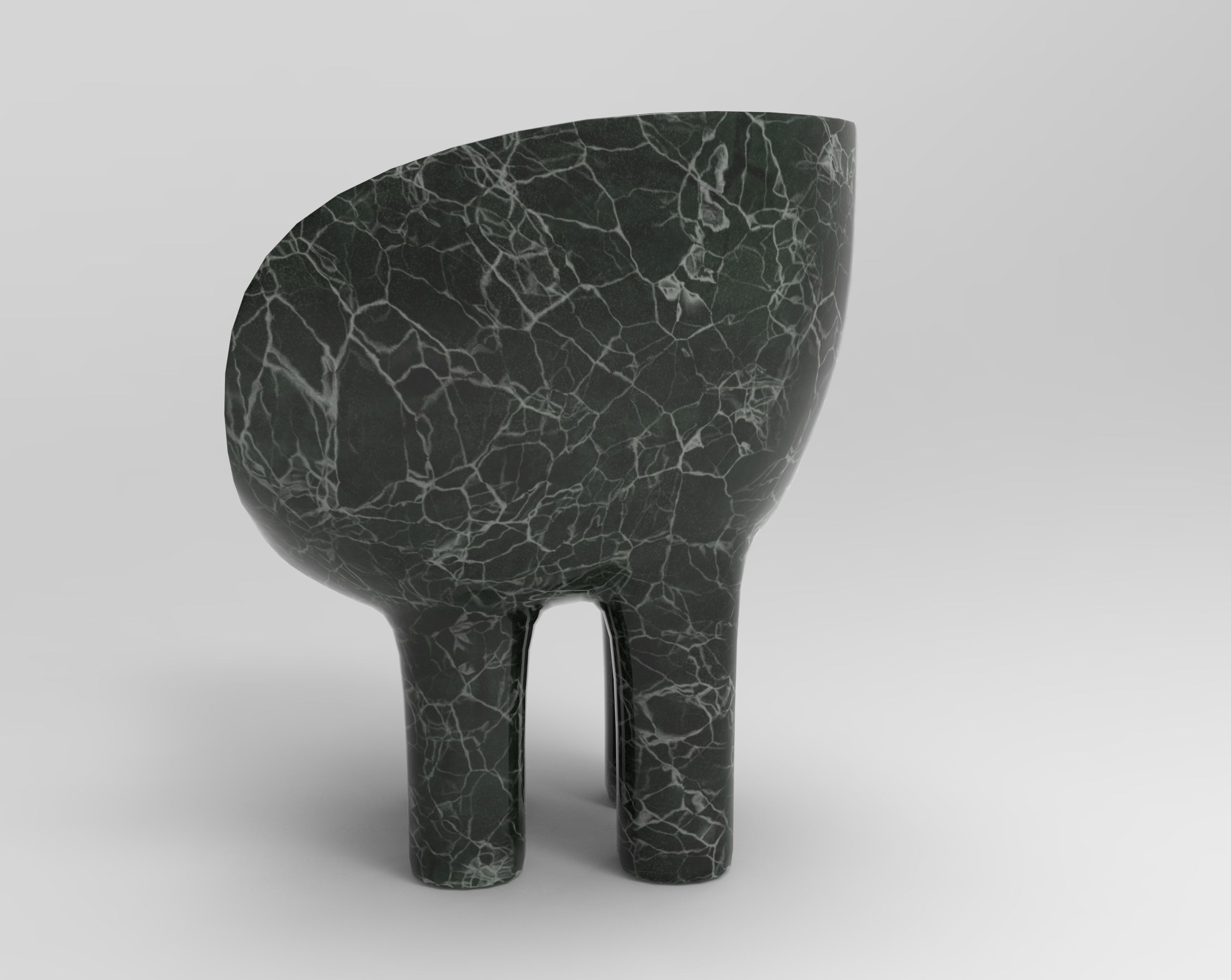 Kidz Chair 3d Model Low-poly 3D model_5