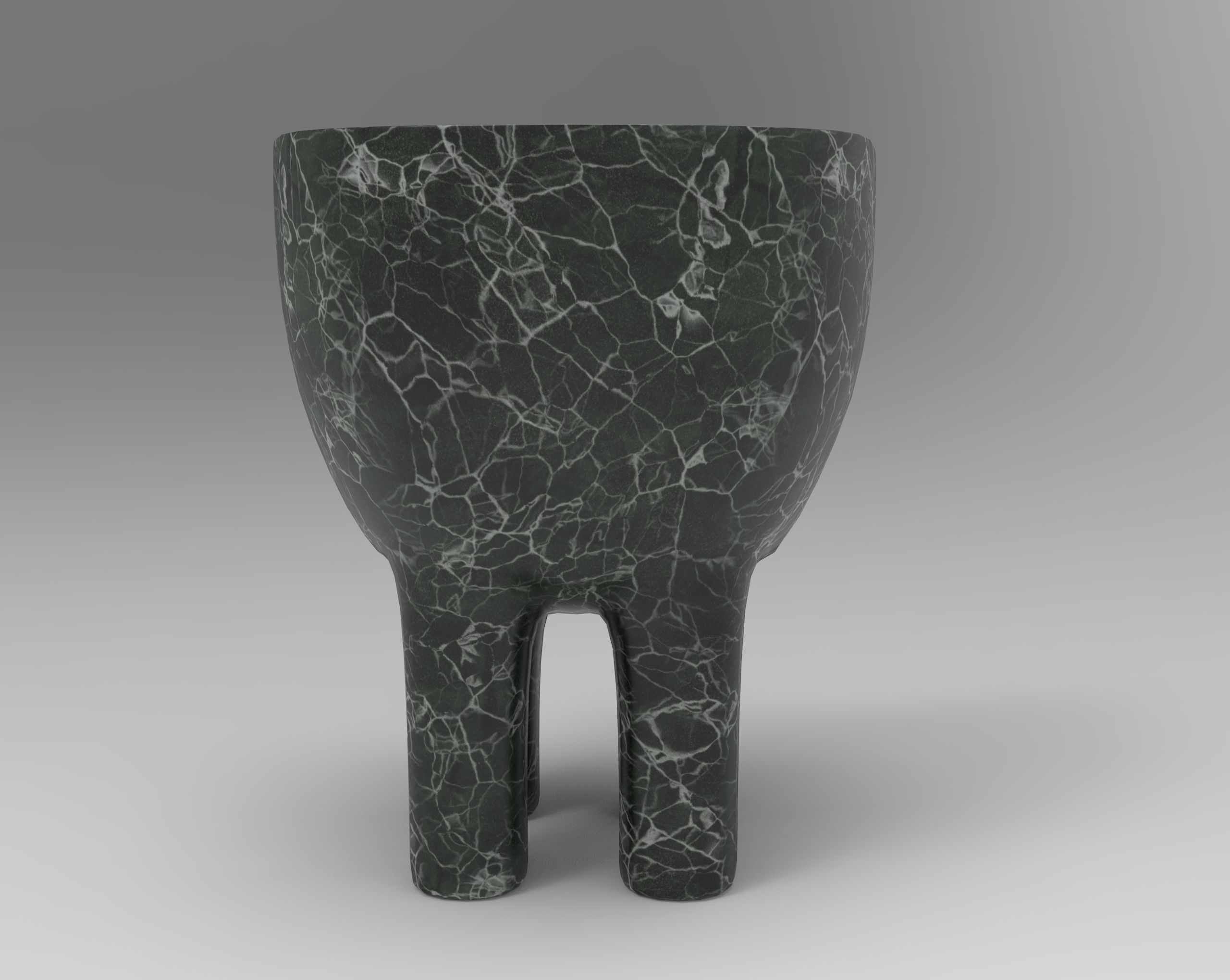 Kidz Chair 3d Model Low-poly 3D model_6