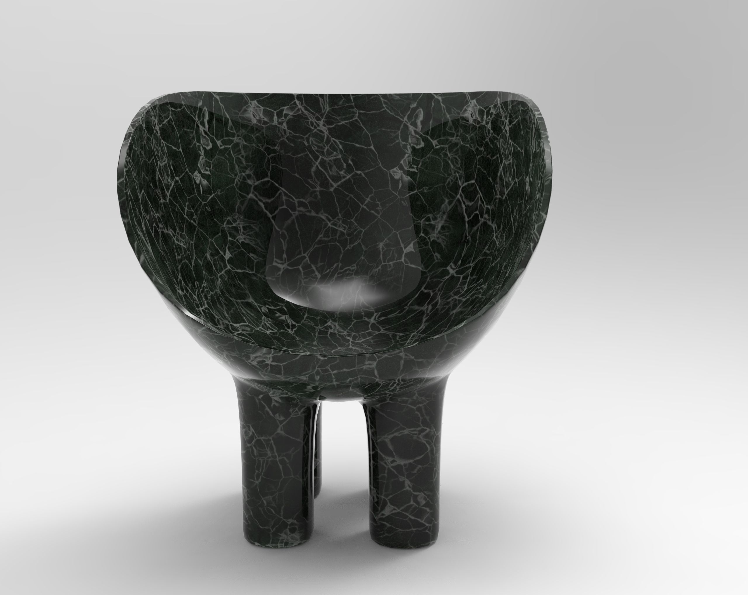 Kidz Chair 3d Model Low-poly 3D model_4