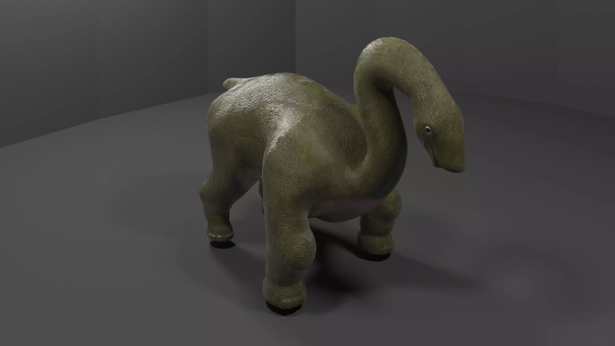 happy dino Free 3D model