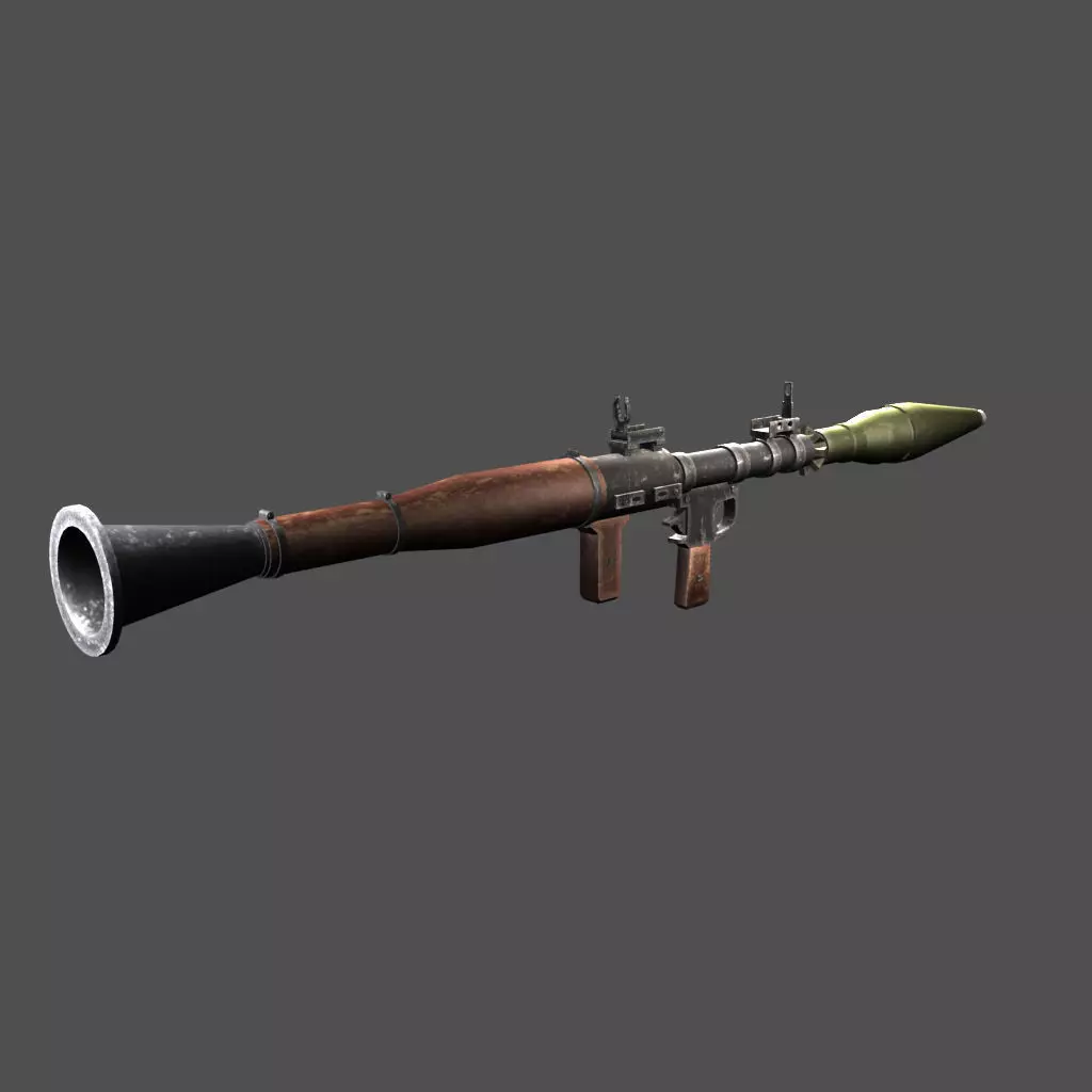 RPG-7 3ds Max 3D model_0