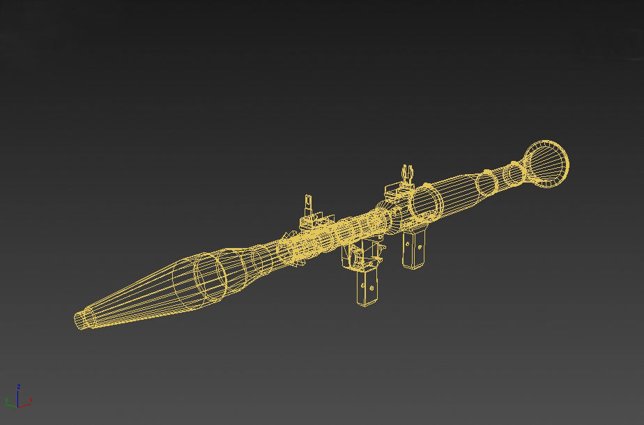 RPG-7 3ds Max 3D model_7