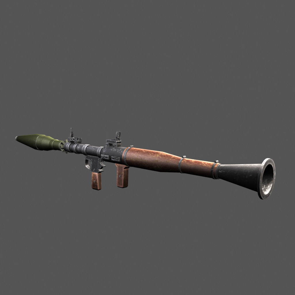 RPG-7 3ds Max 3D model_5