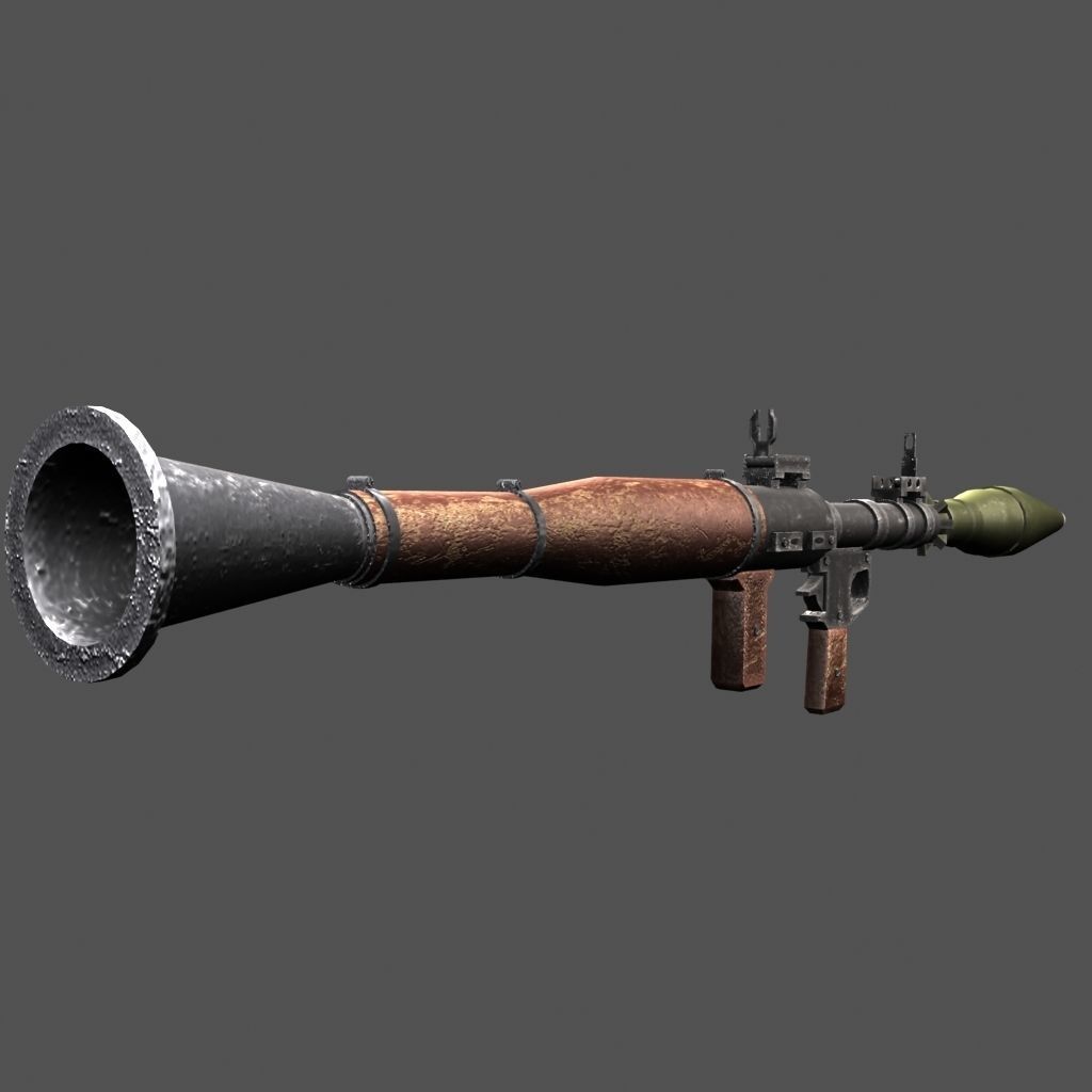 RPG-7 3ds Max 3D model_9
