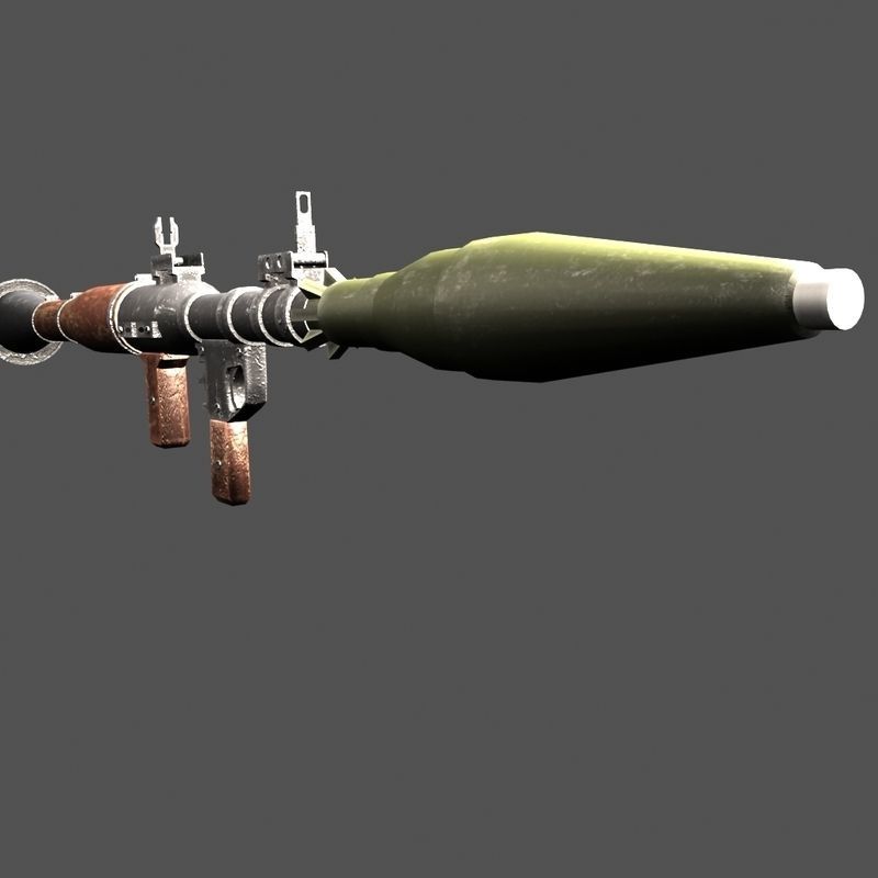 RPG-7 3ds Max 3D model_2