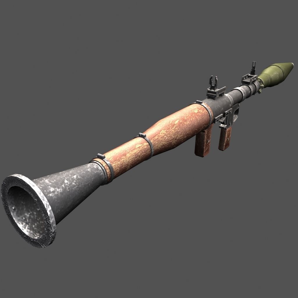 RPG-7 3ds Max 3D model_4