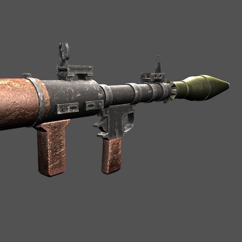 RPG-7 3ds Max 3D model_10