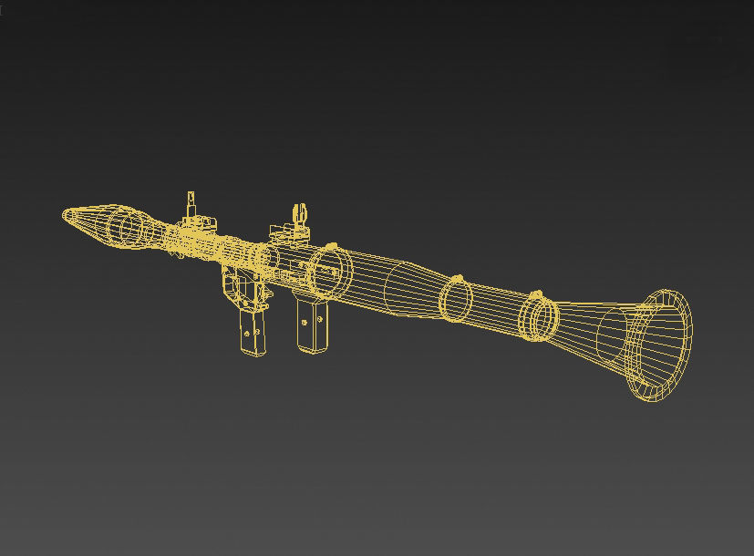 RPG-7 3ds Max 3D model_8