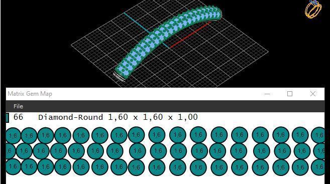 bracelet-centro pulsera 3D print model_4