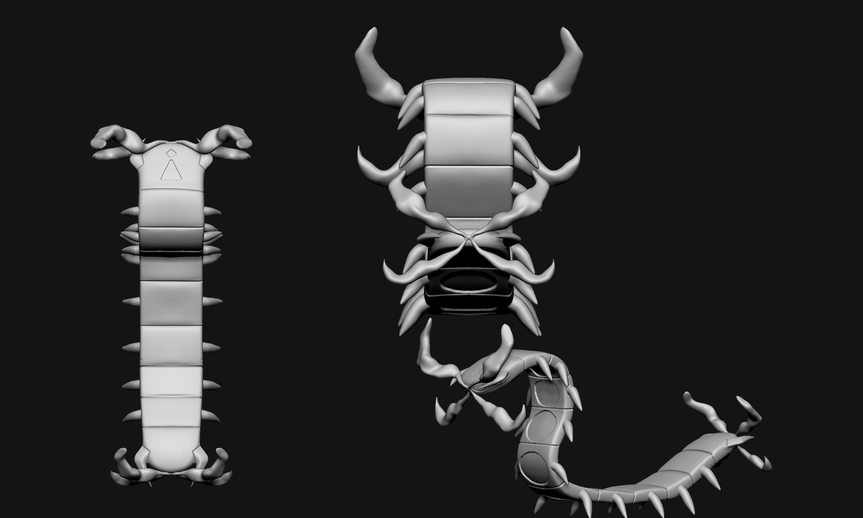 Pokemon - Sizzlipede and Centiskorch 3D print model_20