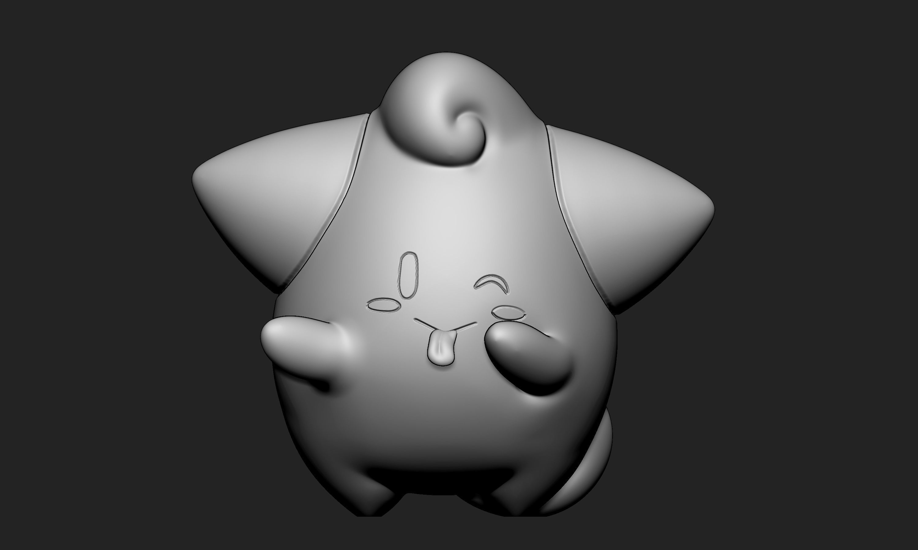 Pokemon - Cleffa Clefairy and Clefable 3D print model_9