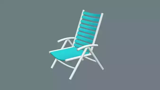 Patio Chair Turquoise