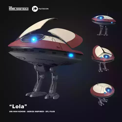 Princess Leia Droid Lola from Obiwan