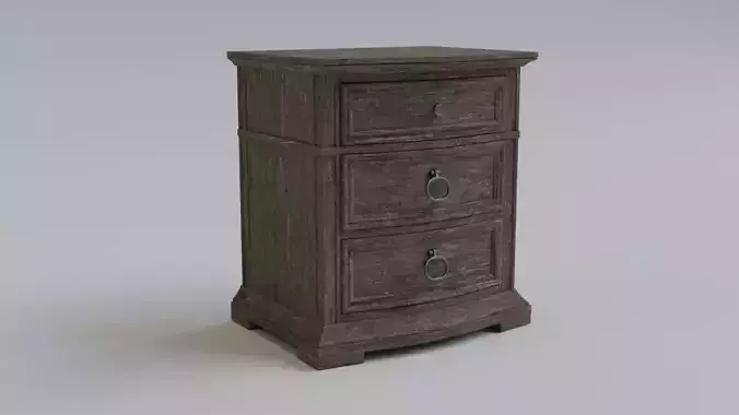 Wooden Chest Drawer - v1
