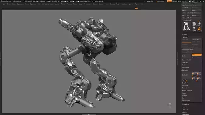 robot battle a01 3d print model