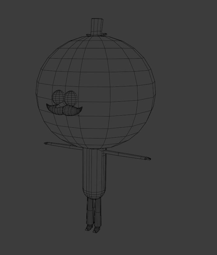 Pops from Regular Show 3D model_4