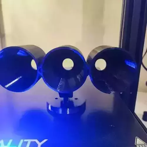 Triple Gauge pod 52 mm 3D print model