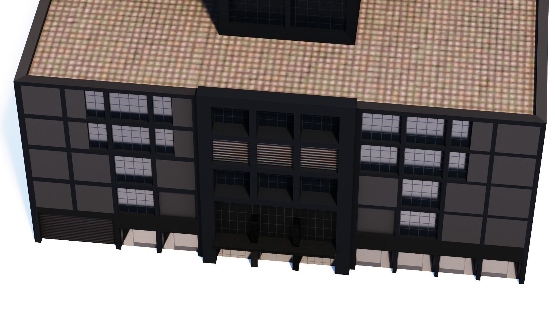 101 Collins St Low-poly 3D model_20