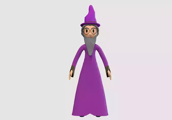 old cartoon wizard 