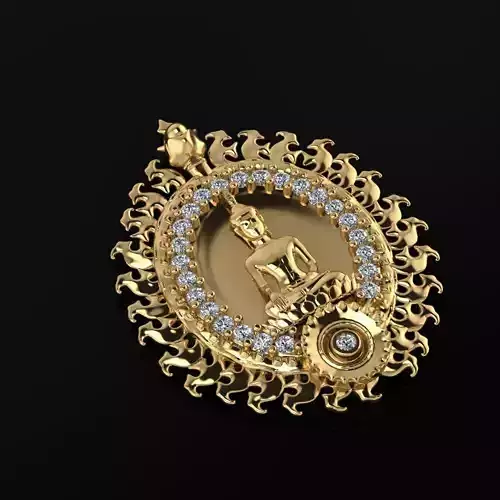 Cambodia Budha Art B4