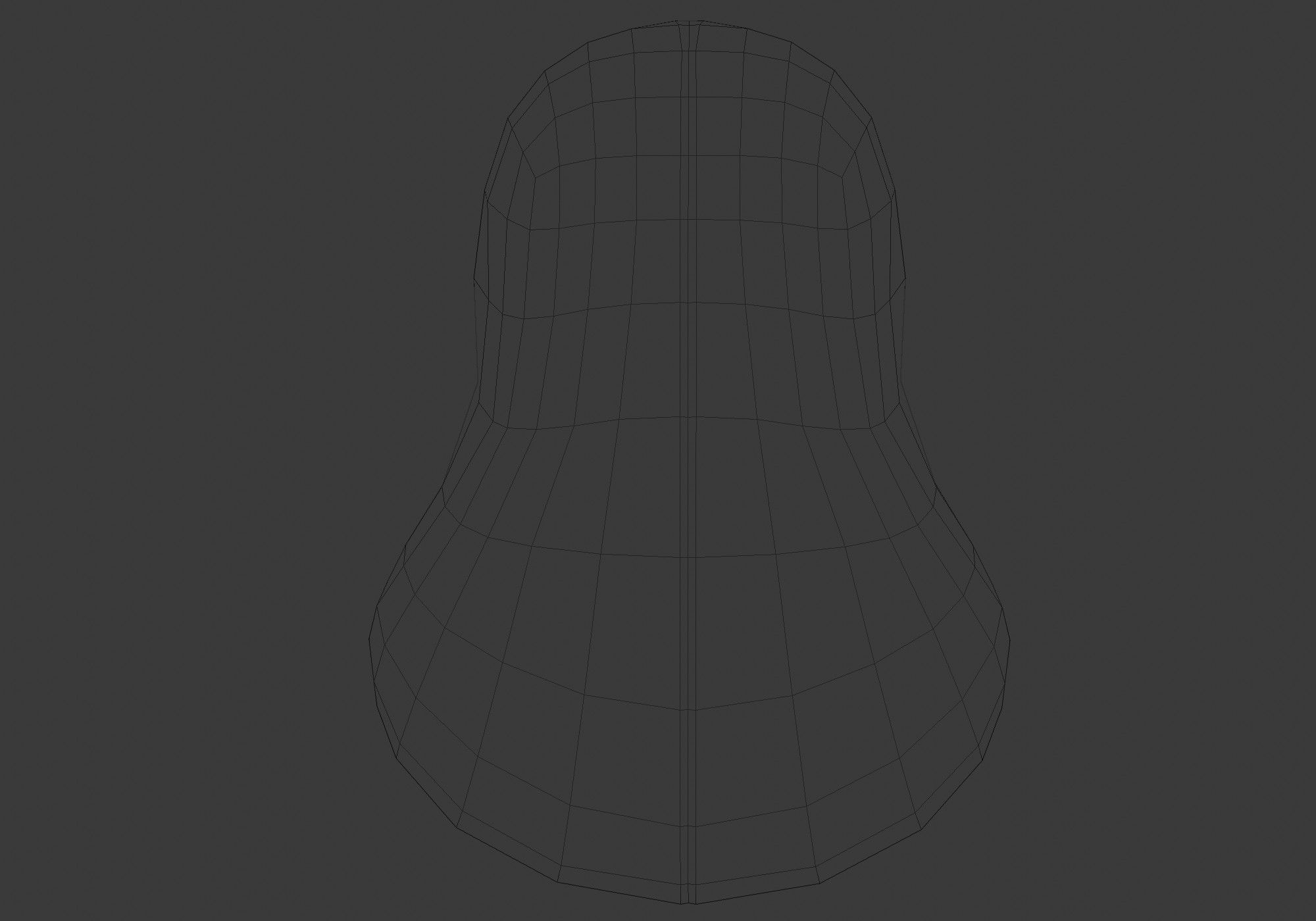 female cartoon hairstyle 3D model_9