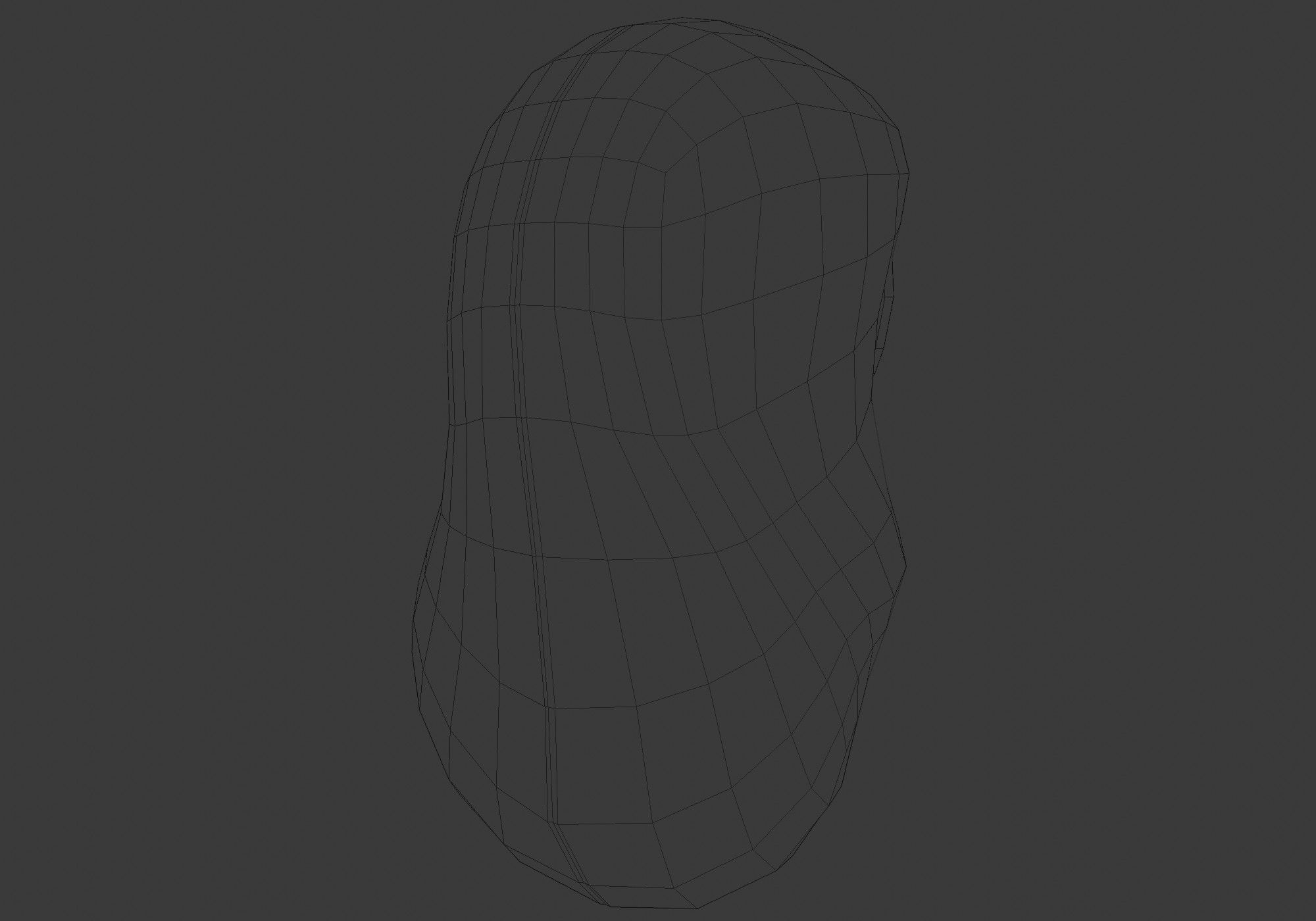 female cartoon hairstyle 3D model_8