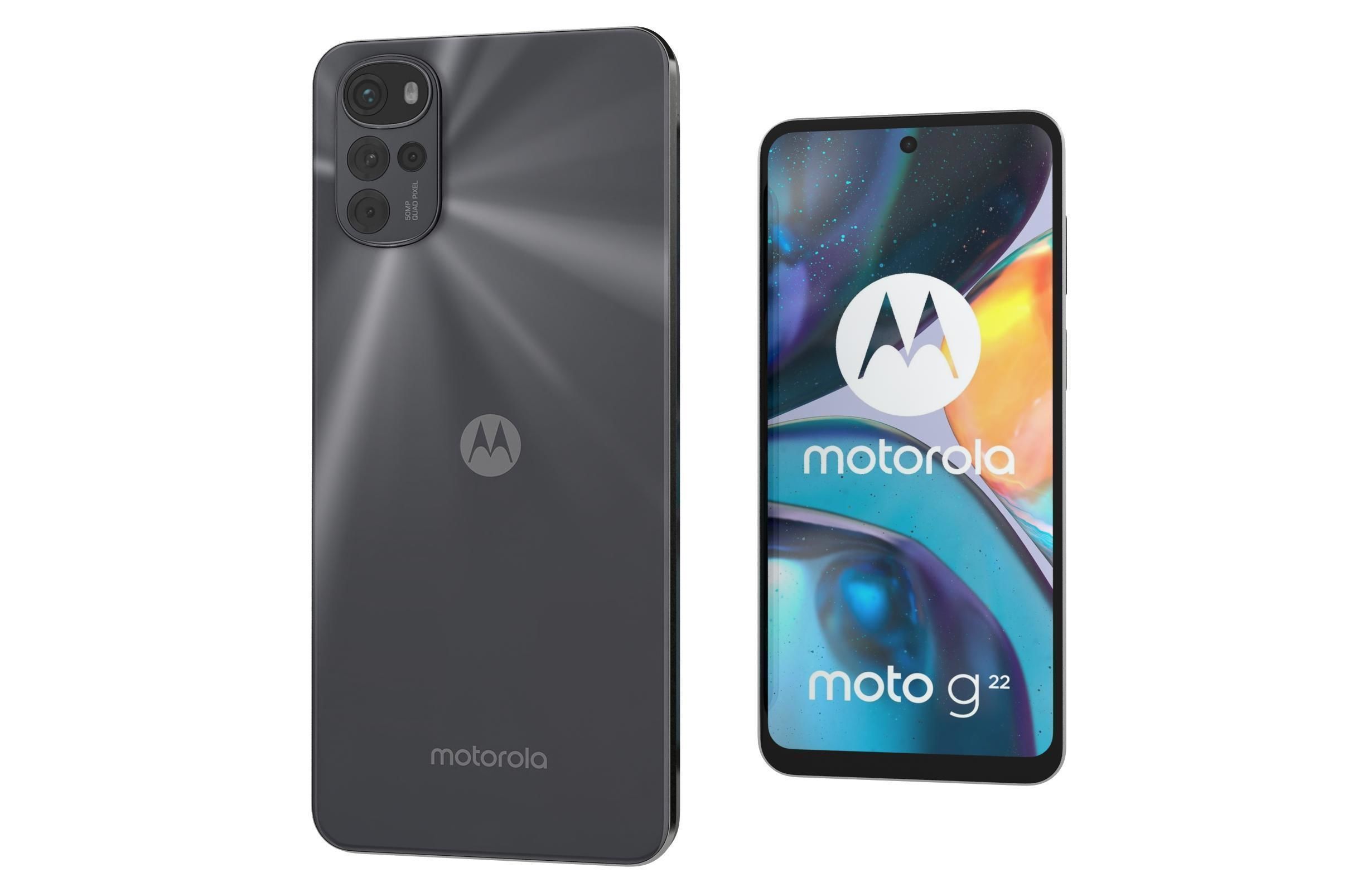 Motorola Moto G22 Black 3D model_6