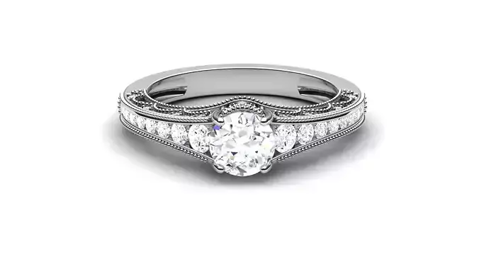 Solitaire Engagement Wedding Ring Bridal Ring