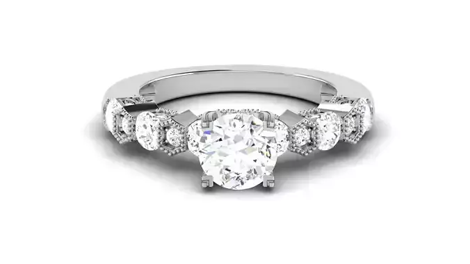 Solitaire Engagement Wedding Ring Bridal Ring