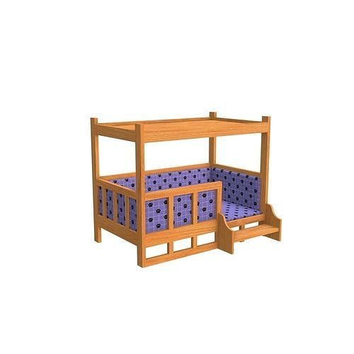 Dog House - Low poly Low-poly 3D model