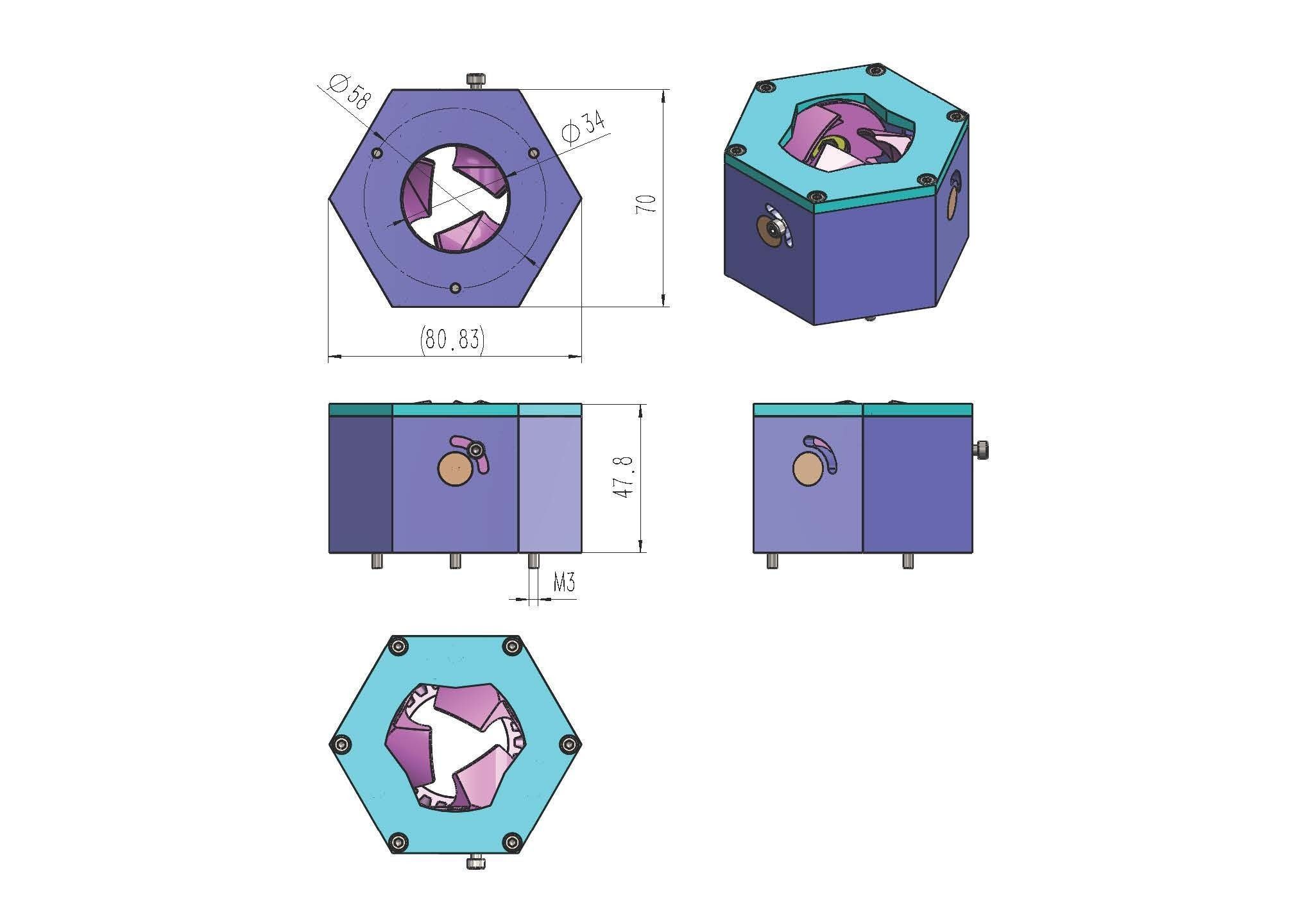 Special Gear Box 01 for 3d printing 3D print model_29
