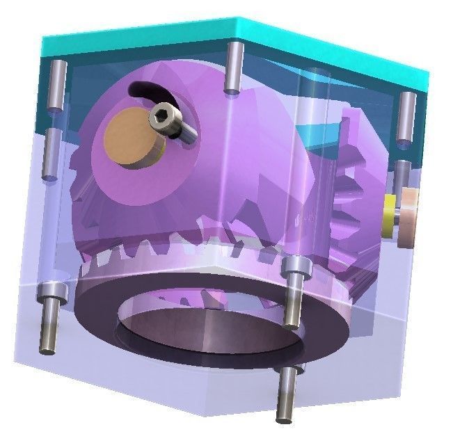 Special Gear Box 01 for 3d printing 3D print model_20