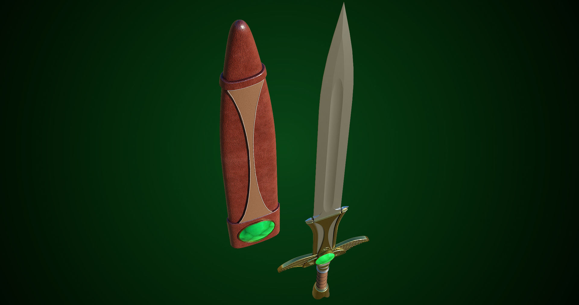 10 Swords Collection PBR Unity UE Arnold V-Ray Textures Included _100