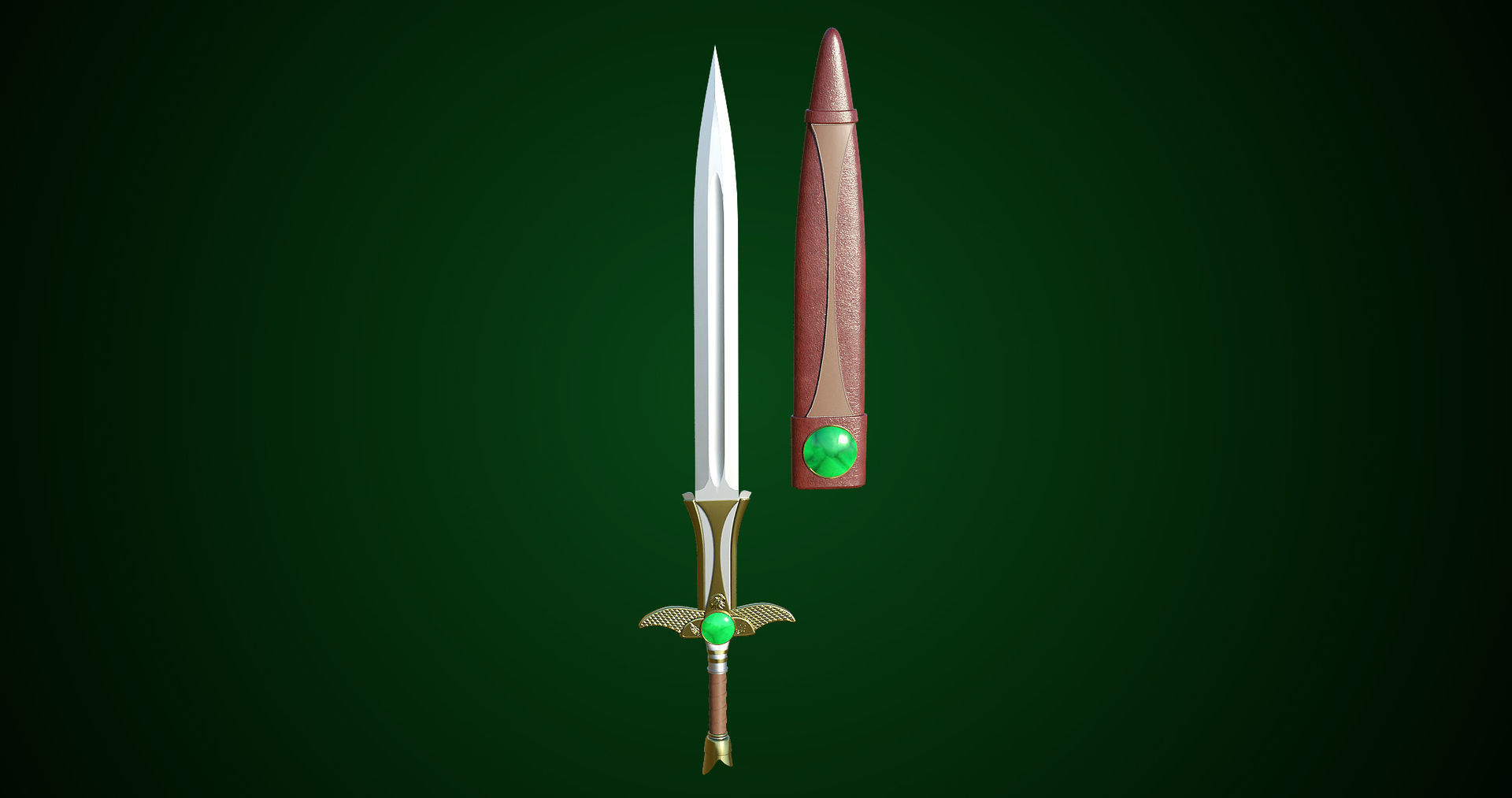 10 Swords Collection PBR Unity UE Arnold V-Ray Textures Included _99