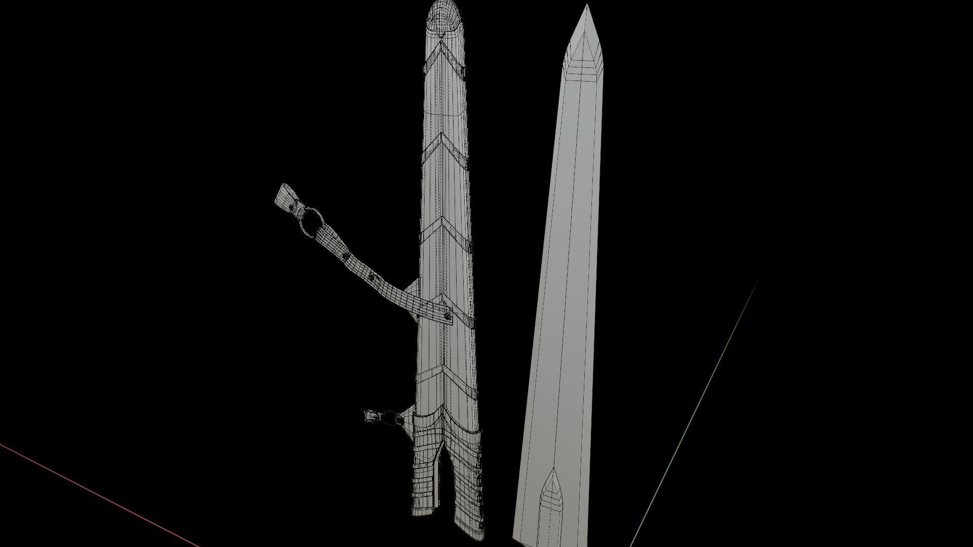 10 Swords Collection PBR Unity UE Arnold V-Ray Textures Included _13