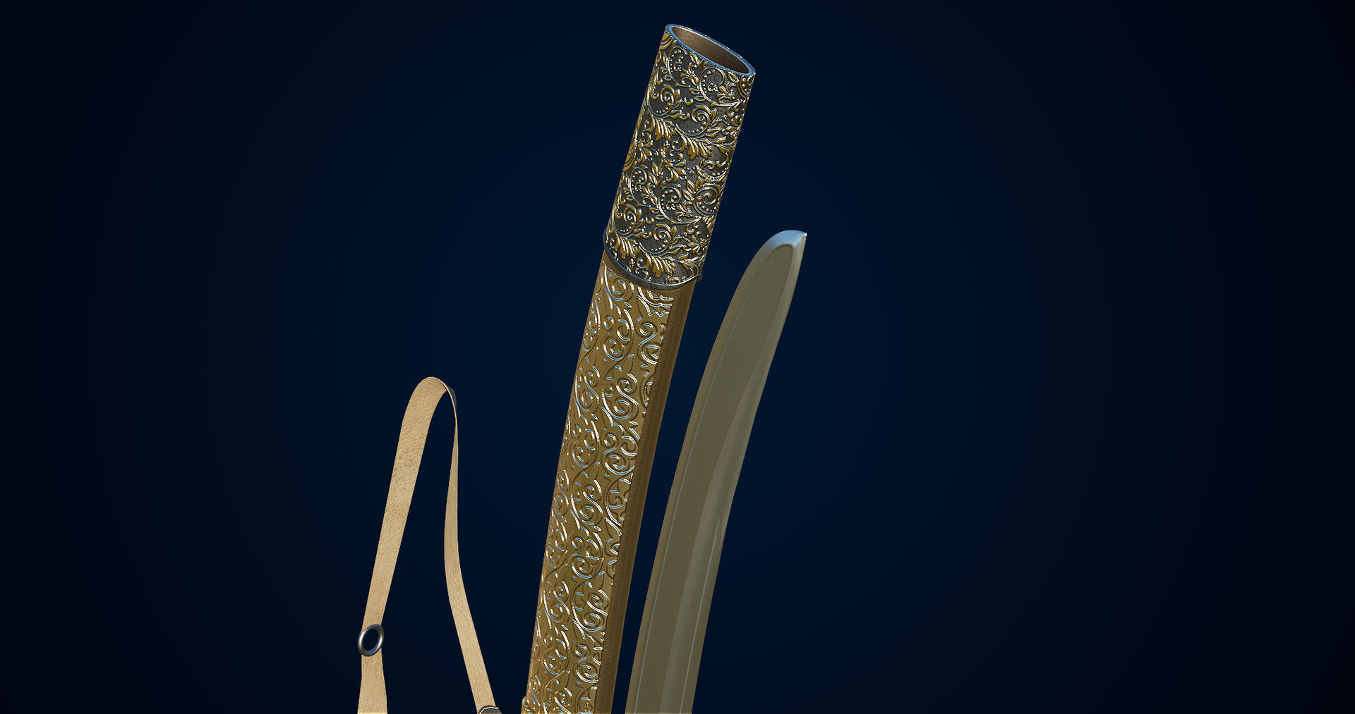 10 Swords Collection PBR Unity UE Arnold V-Ray Textures Included _68