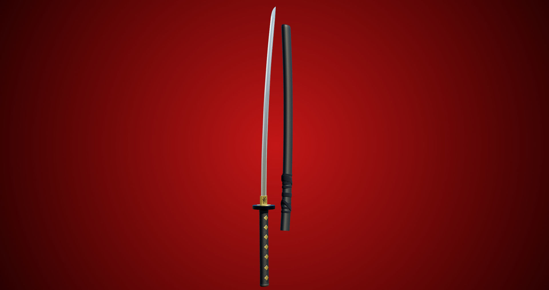 10 Swords Collection PBR Unity UE Arnold V-Ray Textures Included _88
