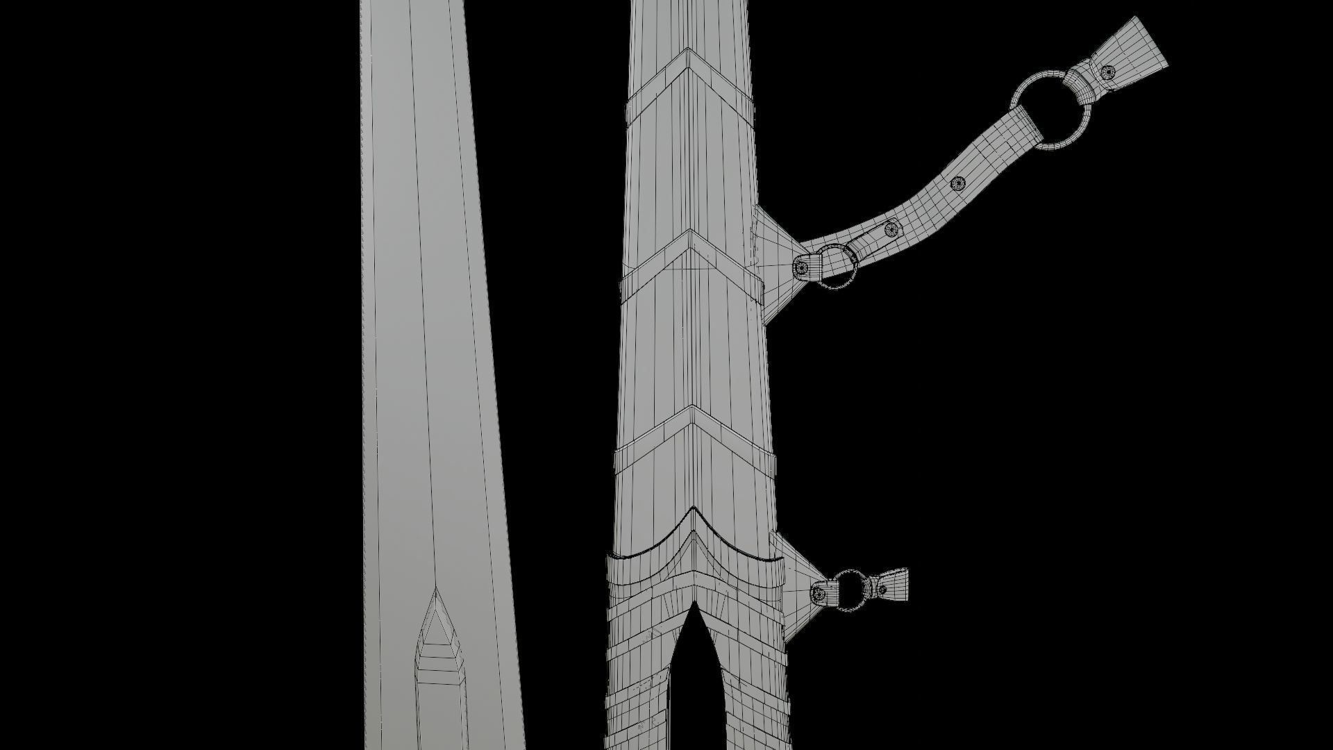 10 Swords Collection PBR Unity UE Arnold V-Ray Textures Included _14