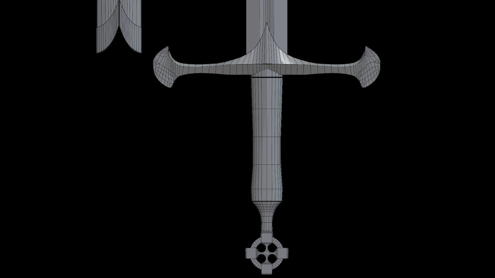 10 Swords Collection PBR Unity UE Arnold V-Ray Textures Included _23