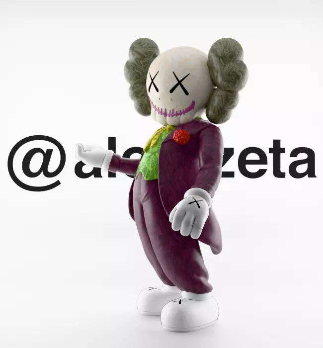 Kaws Joker for Print 3D print model_4